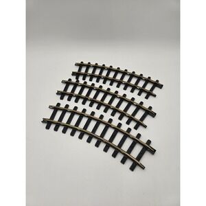 New Bright Holiday Express 3 CURVE TRACKS 384-387 Series Train Track polished